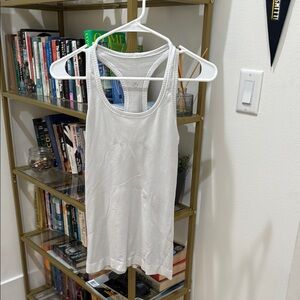 Lululemon Women's White Racerback Tank Top